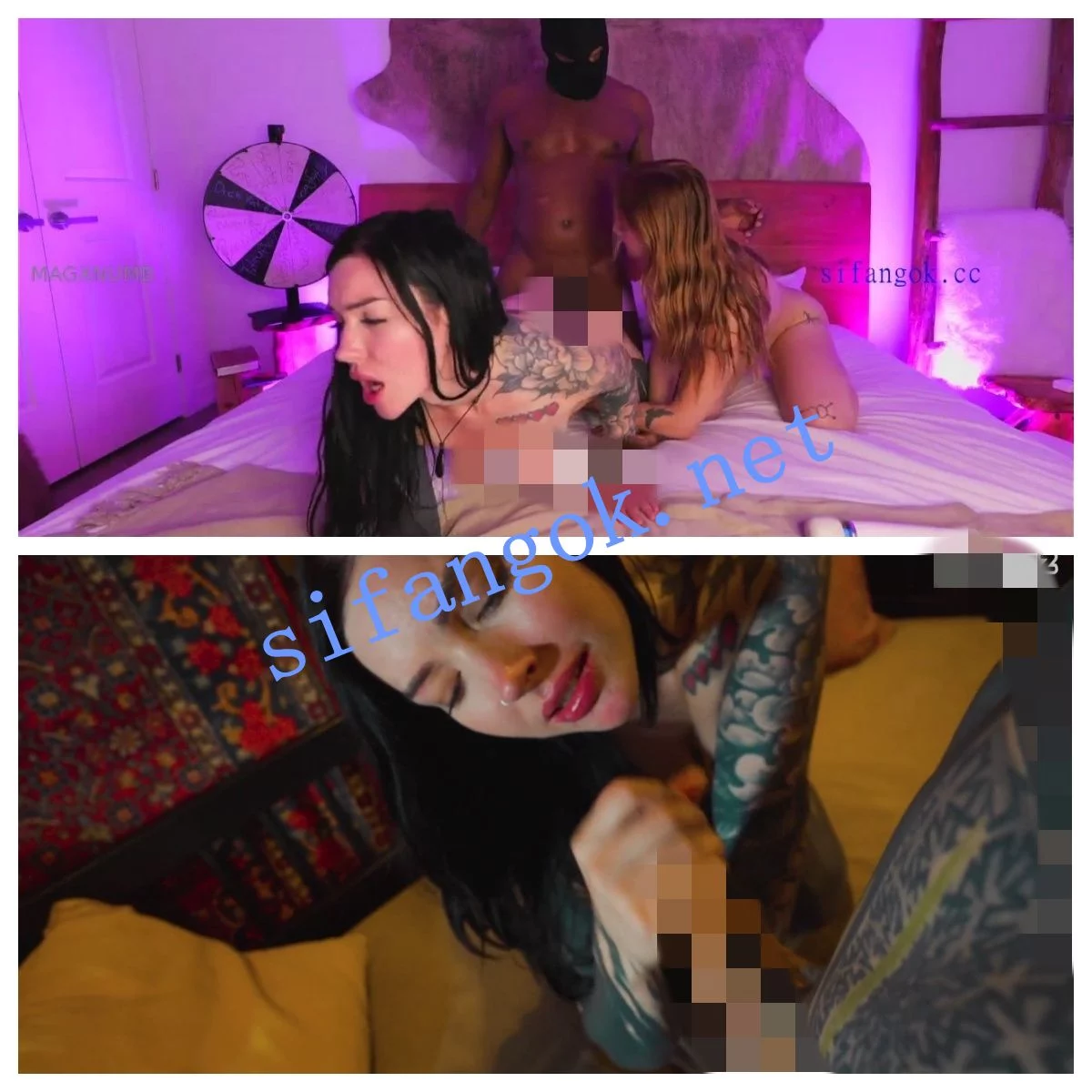 媚黑 INS顶级模特⭐magxnumb⭐约炮黑人暴草 肛交换妻 合集 图 06